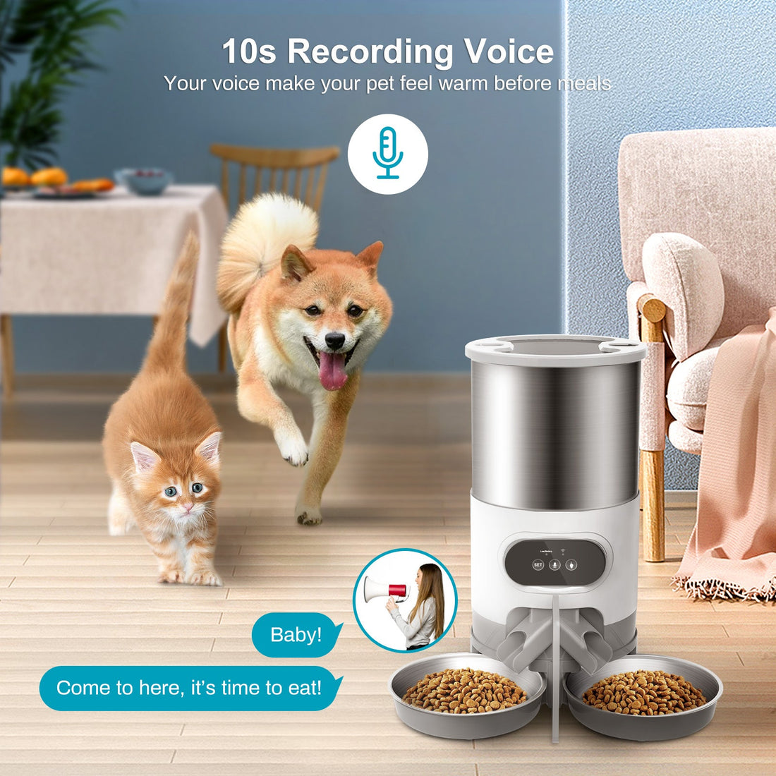 Pawzi™ Smart Pet Feeder